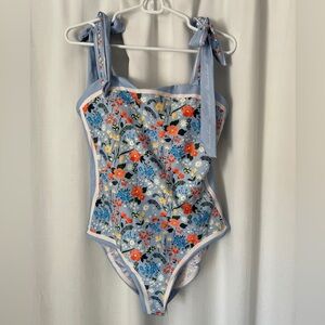 Reversible Floral One Piece